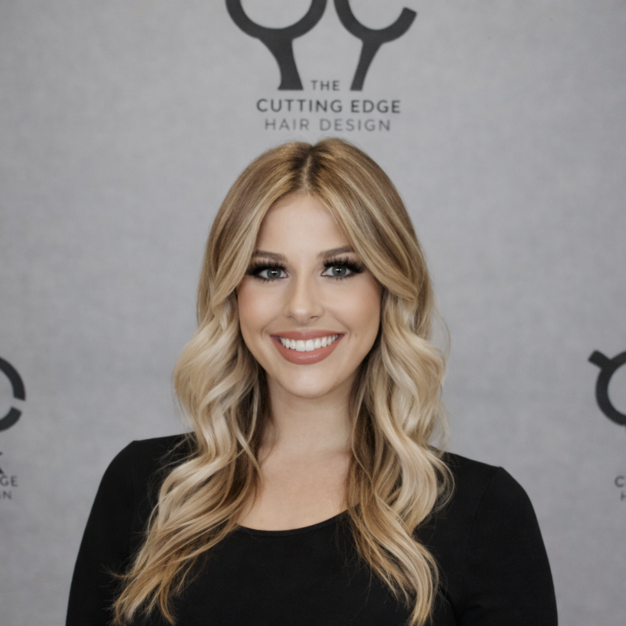 Alexa, Junior Stylist at The Cutting Edge Hair Design, Commack NY
