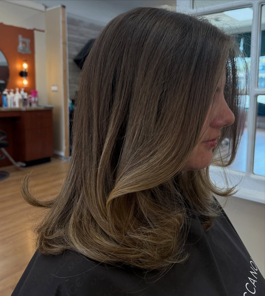 Soft bouncy signature blowout at The Cutting Edge Hair Design, Commack NY